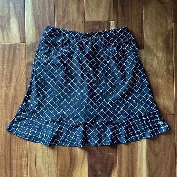 Tribal Navy and White Athletic Skort with Pockets size SP - Picture 1 of 7